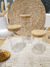 Frasco vidrio tapa de bamboo | 3 medidas | - comprar online