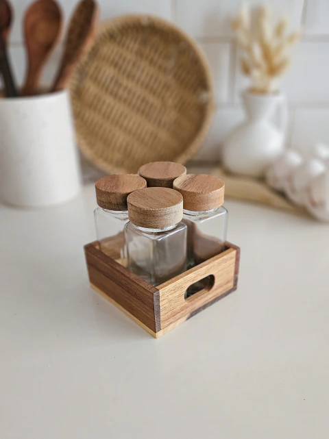 SET ESPECIAS x 4 | ACACIA |