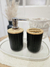 SET JABON + PORTA CEPILLOS | Negro y Bamboo rayas | en internet