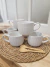 TAZA LINEAS | BLANCO |