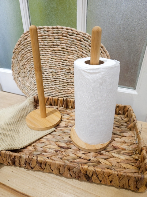 PORTA ROLLO DE COCINA | BAMBOO |