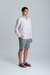 Camisa de Lino Rayada - tienda online