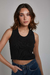 Musculosa Basica Negra - comprar online