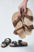 Sandalia Brownstone Mujer - Thin Strips - Clifftone
