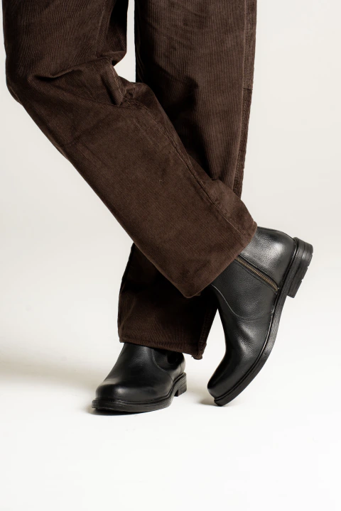 Bota Coventry Negra 100% cuero on internet