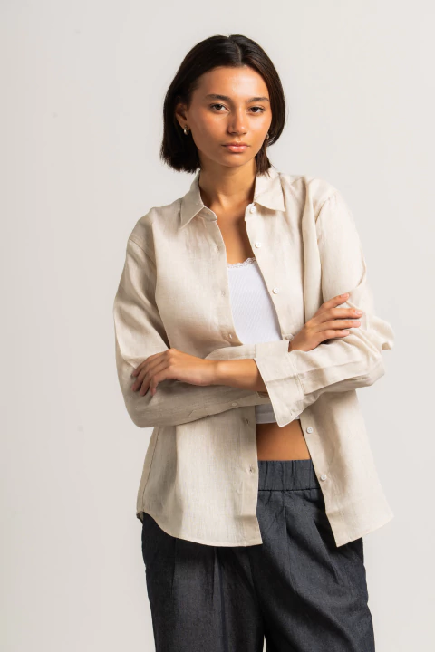 Camisa Alba 100% Lino - comprar online