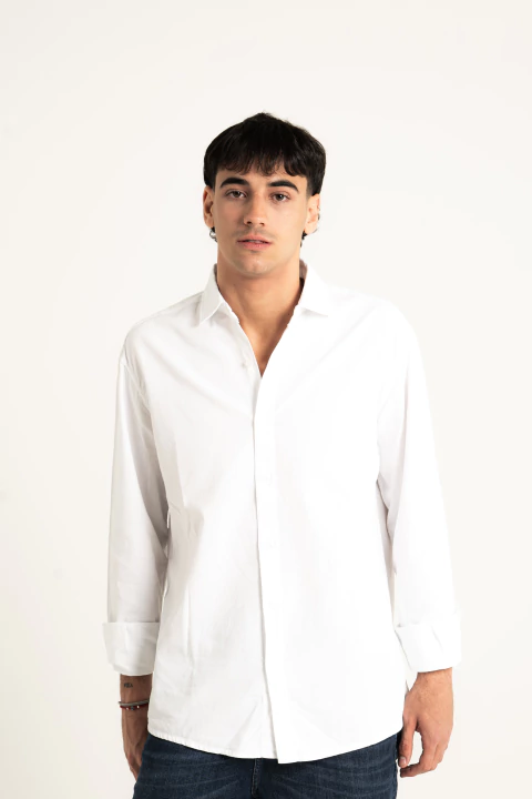 Camisa Oxford