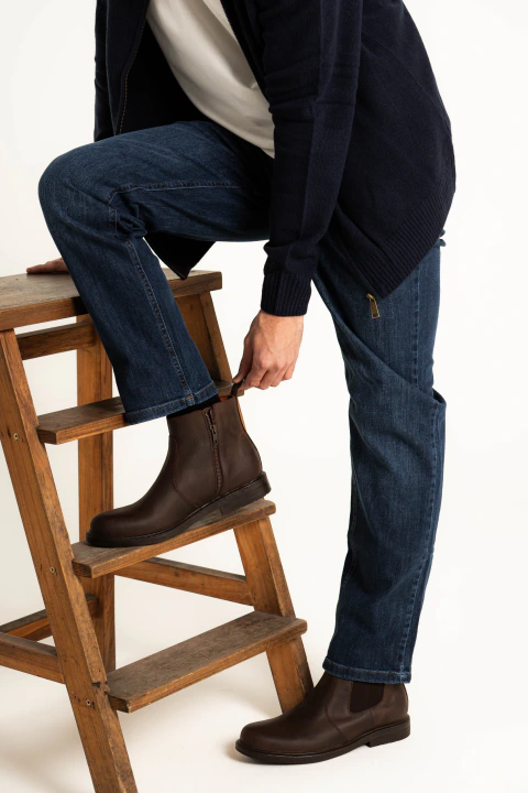 Bota Coventry Marrón 100% cuero - comprar online