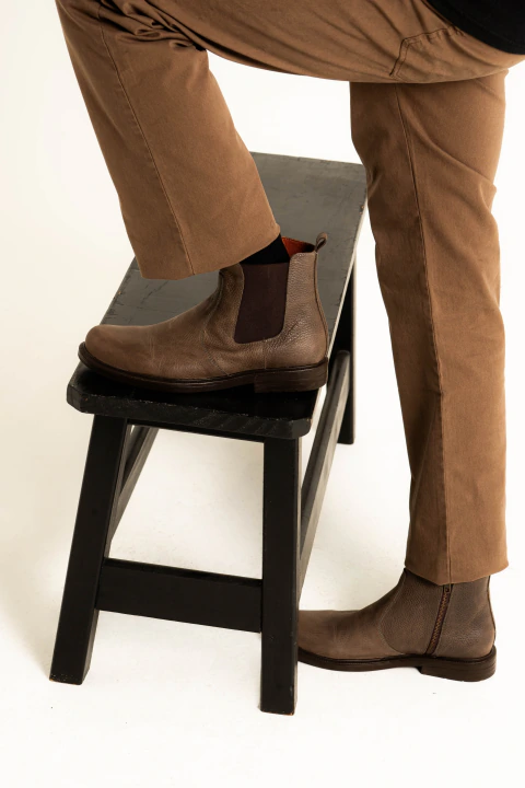 Bota Coventry Visón 100% cuero