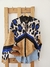 Cardigan FELI PRINT AZUL - comprar online