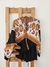 Cardigan FELI PRINT CARAMELO - comprar online