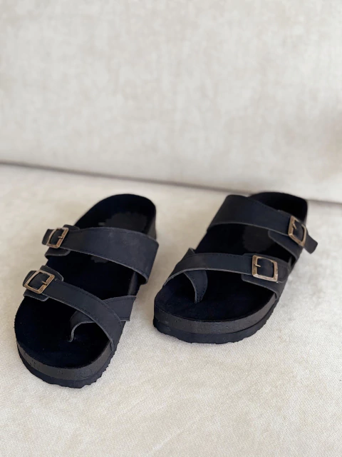 Sandalia BOHO NEGRO - comprar online