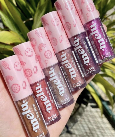 Gloss Labial Glitter Melu