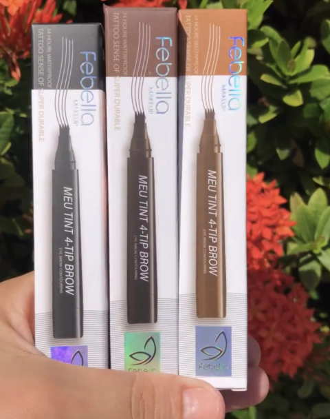 Caneta fio a fio Sobrancelha- Resistente à água