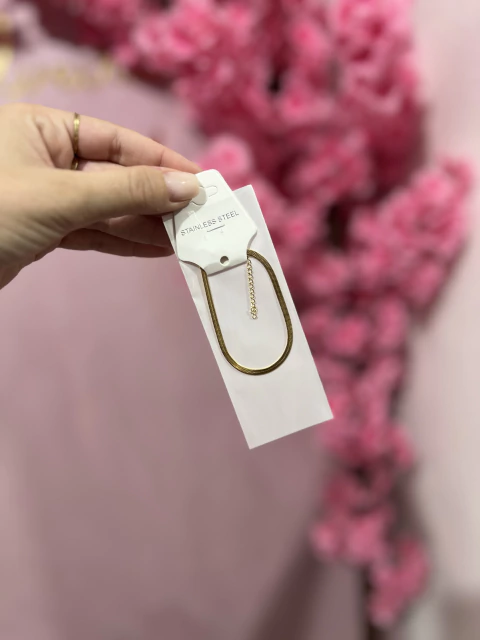 Pulseira Fita Aço Inoxidável