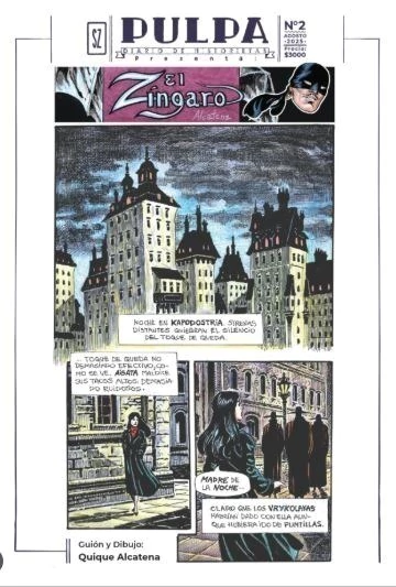 PULPA 02 DIARIO DE HISTORIETAS: EL ZINGARO - comprar online