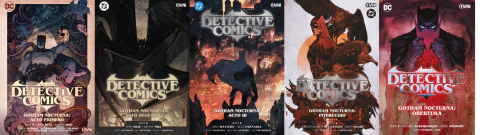 DETECTIVE COMICS: GOTHAM NOCTURNA COMPLETO 5 TOMOS - comprar online