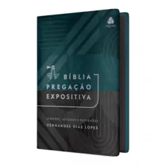 BÍBLIA PREGAÇÃO EXPOSITIVA- Capa Dura - Modelo Redenção - EDIÇÃO LIMITADA - MOLESKINE + CANETA - comprar online