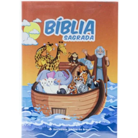 NA40 BÍBLIA INFANTIL P/ EVANGELISMO COM ADESIVO