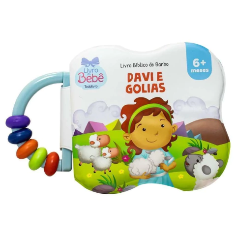 LIVRO BÍBLICO DE BANHO: Davi e Golias