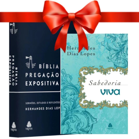 KIT BÍBLIA PREGAÇÃO EXPOSITIVA + DEVOCIONAL SABEDORIA VIVA - comprar online