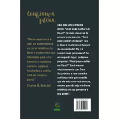 CONFIANÇA PLENA - Charles Swindoll - comprar online