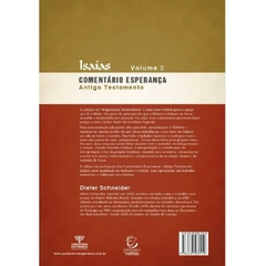 COMENTÁRIO DO ANTIGO TESTAMENTO - ISAÍAS VOL. 2 - comprar online