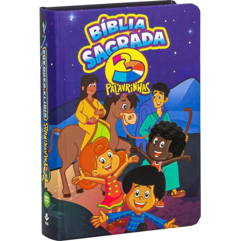 NTLH043PLMFB3P - BÍBLIA SAGRADA 3 PALAVRINHAS