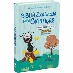 NTLH063BETS - BÍBLIA EXPLICADA PARA CRIANÇAS SMILINGUIDO AZUL