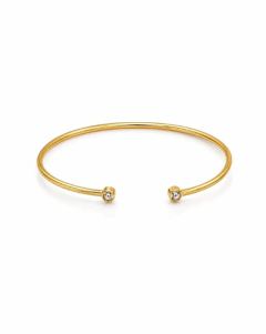 Bracelete Ponto de Luz Dourado