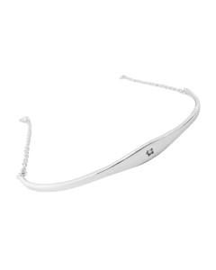 BRACELETE RÍGIDO COM PONTO DE LUZ