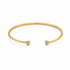 Bracelete Ponto de Luz Dourado
