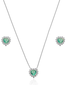 COLAR CONJUNTO ESMERALDA - comprar online