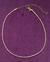 CHOKER RIVIERA CRISTAL P DOURADO