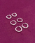 TRIO MINI ARGOLA BOLINHAS