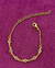 PULSEIRA CRISTAIS DOURADO - comprar online
