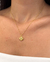 COLAR TREVO DOURADO na internet
