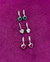 TRIO MINI ARGOLA COLORIDA CORAÇÃO