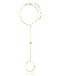 HANDCHAIN PULSEIRA ESTELAR CARIOCA DOURADA - comprar online