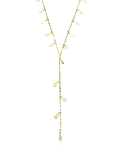 Colar Gravatinha Medalhas Dourado - comprar online