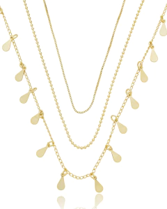 CHOKER TRIPLA RIO DOURADA - comprar online