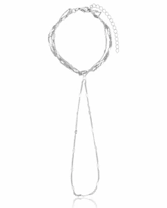 HANDCHAIN PULSEIRA DUPLA CORAÇÕES - comprar online