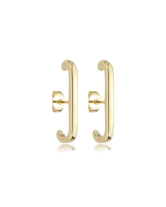 BRINCO EAR HOOK LISO DOURADO - comprar online