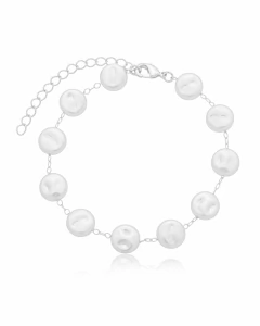 PULSEIRA PEROLA BARROCA REDONDA - comprar online