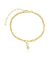 PULSEIRA 2 FIOS CRISTAL DOURADO - comprar online