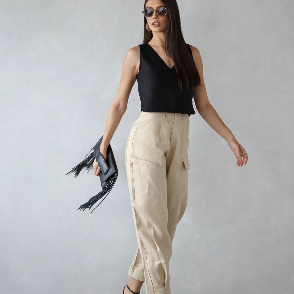 Calça Lily Amendoa
