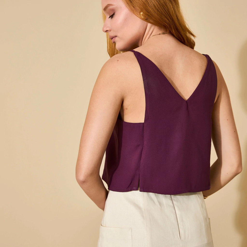 Blusa Aurora Vinho