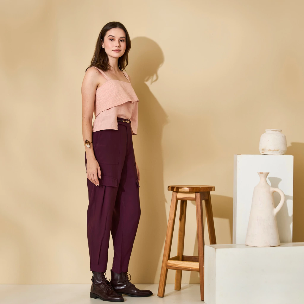 Calça Aurora Vinho