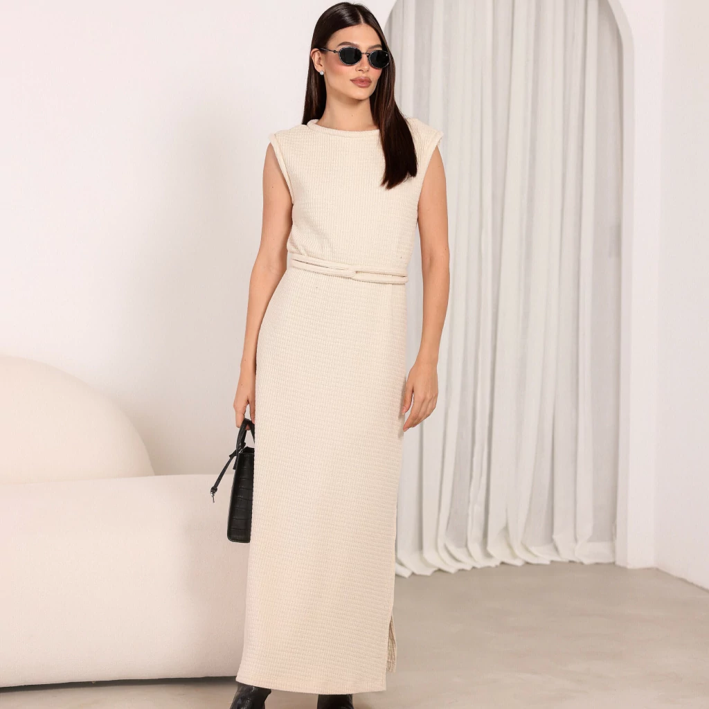 Vestido Aura Creme