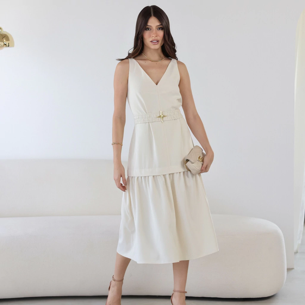 Vestido Acqua Creme